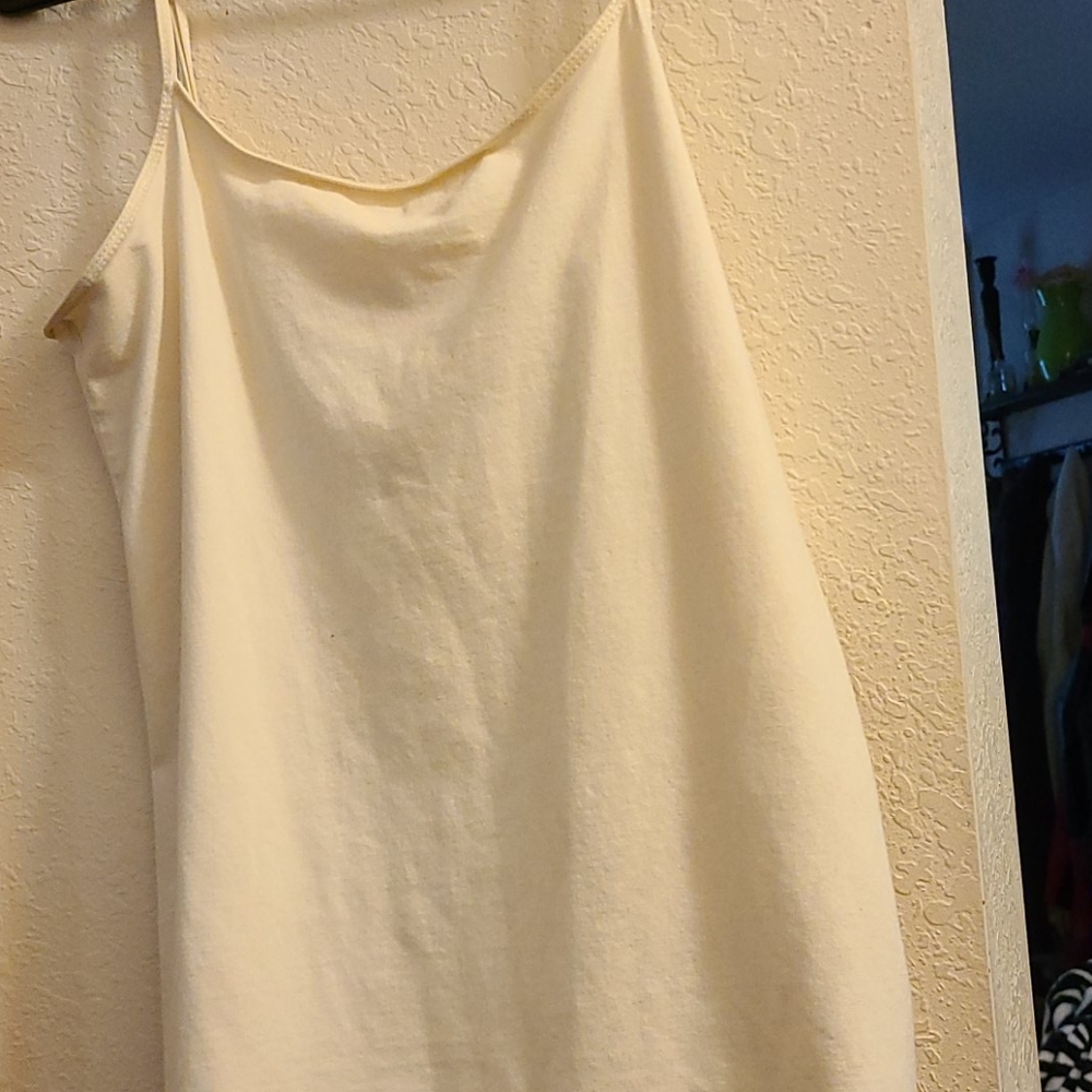 A.n.a brand cream color spaghetti strap top